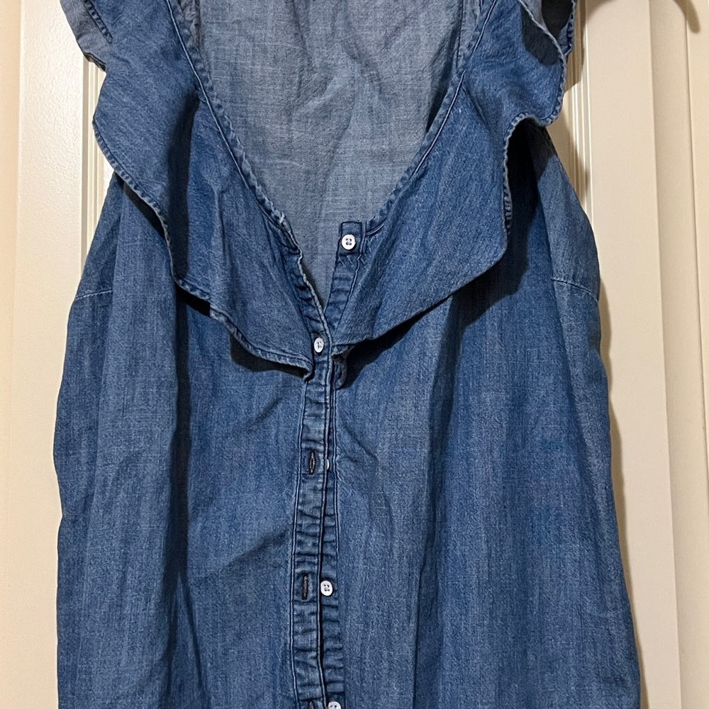 Old Navy Blue Denim Top